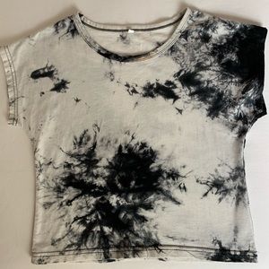 romwe marble crop top